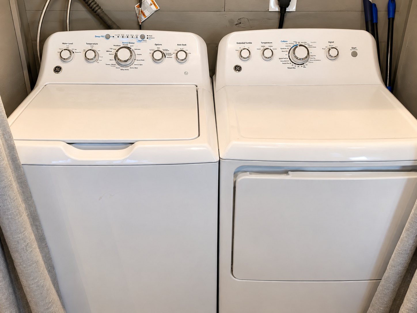 Washer and dryer